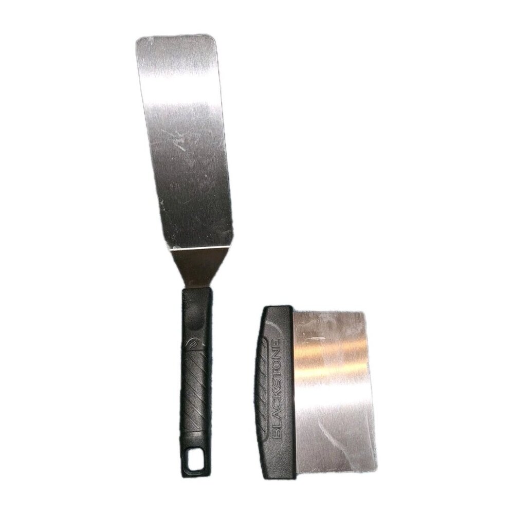Blackstone Griddle Spatula & Scraper 2 Piece Set Summer Grilling Picnic Stir-fry